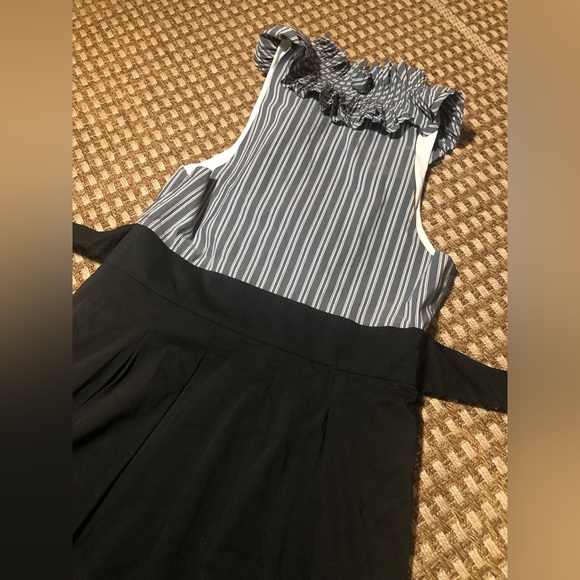 BCBG Maxazria Women’s Size 12 Sleeveless Ruffle Knee Length Dress - Picture 11 of 12